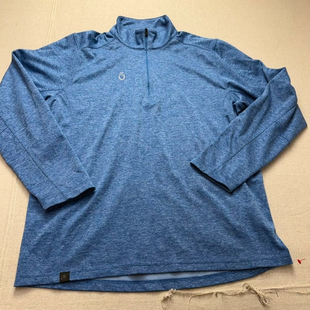 OGIO Pullover doTERRA Quarter Zip Heather Blue XL Excellent